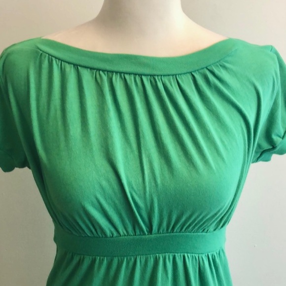 Velvet by Graham & Spencer Dresses & Skirts - EUC Anthropologie Velvet by Graham & Spencer Green Cotton Summer Dress Size SP